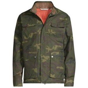 New Peter Millar Waxed Cotton Field Men's Jacket Size XL